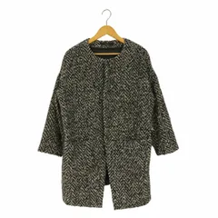 ルグラジック le glazik ツイードノーカラーコート レディース JPN：36 のサムネイル
