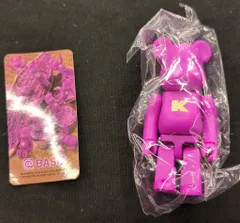 MEDICOM TOY BE@RBRICK BASIC(K) 紫クリーム字 100% シリーズ50