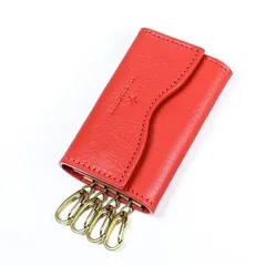 新品 イルビゾンテ キーケース メンズ レディース オリヴェータ OLIVETA ブライトレッド SKH144PV0001RE182B