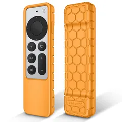 Fintie for Apple TV 4K 第3世代 2022/2021 / TV HD リモコンカバー シリコン保護ケース 軽量 滑りとめ 耐衝撃 握りやすい Siri Remote 専用保護カバのサムネイル