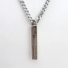 【極美品✨】GUCCI 喜平ネックレス ロングチェーン 太め 3.5㎜ シルバー GUCCI グッチ ネックレス カットアウトG メンズ シルバー 喜平
