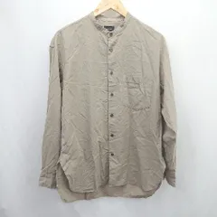◇ ◎ ⊇ green label relaxing 長袖 シャツ サイズS ブラウン系 メンズ E  【1506230021512】