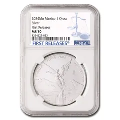 外国古銭銀貨　メキシコ銀貨　古銭　NGC 鑑定済みMS64 銀貨 本物保証 メキシコ 50センタボ銀貨☆1943年／未使用／アンティークコイン