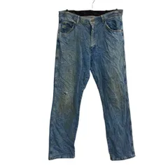 Wrangler デニムパンツ W34 ブルー ジップアップ ラングラー カジュアル アメカジ ジーンズ 古着卸 アメリカ仕入 2506-740