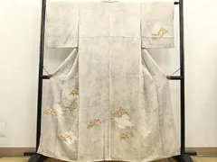 ［3940］訪問着 美品 絞り 風景花文様 黒 正絹 着物 袷 2025年最新】絞り訪問着の人気アイテム - メルカリ