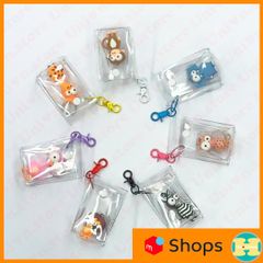 ナイロンケース　キーホルダー　ミニフィギュア　ポーチ　バッグ　チャーム　アクセサリー