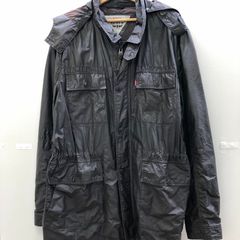 LEVI'S リーバイス M-65フィールドジャケット ミリタリー フード取外し可 CHINA製 メンズ XL ブラック