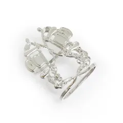 新品 エルメス HERMES スカーフリング ブリッドドゥガラ シルバ HERMES エルメス スカーフリング ブリッドドゥガラ BRIDES de