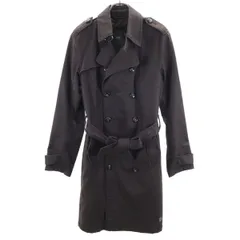 G-STAR RAW ヘビーウェイト ブラックデニム スリム トレンチコート S G-STAR RAW ヘビーウェイト ブラックデニム スリム トレンチコート S