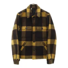 N.HOOLYWOOD (エヌハリウッド) バッファローチェック ウール ジャケット イエローのサムネイル