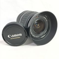 CANON ZOOM LENS EF-S 18-55mm 1:3.5-5.6 USM フード フィルター キャップ付き ULTRASONIC キャノン レンズ