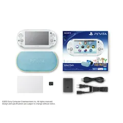 (本体)PlayStation Vita Value Pack ライトブルー/ホワイト(PCHJ-10013) ソニー・コンピュータエンタテインメント