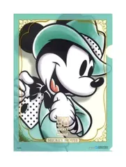 クリアファイル　ミッキーマウス A4オリジナルクリアファイル 「一番くじ ミッキーマウス 90 YEARS of ROMANCE」 購入特典