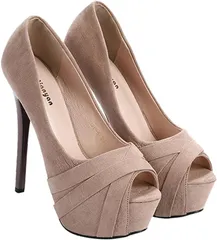 キッソス（ＫＩＳＳＯＳ） キャバ サンダル レディース ハイヒール オープントゥ 14cm 厚底 フォーマル パーティー 結婚式 23cm 36( ピンク,  23.0 cm)