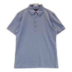 サイズ：L BRIEFING GOLF ブリーフィング 2023年モデル 半袖ポロシャツ ボタンダウン  グレー系 [240101271054] ゴルフウェア メンズ ストスト