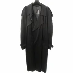 クリスチャンディオール Christian Dior MONSIEUR 美品 ヴィンテージ トレンチコート ジャケット シルク100% 裏地 ロゴ 総柄 灰 グレー M 0515 ■GY26のサムネイル