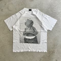 90s カーミット ビンテージ Tシャツ カルバンクライン USA製Kermit 90年代 90s カーミット アメリカ製 カルバンクライン 広告写真