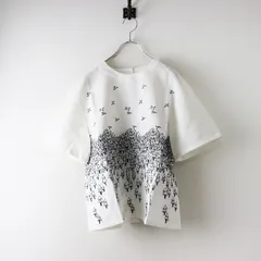 【SALE】ミナペルホネン forest to bird リネン　半袖　ブラウス 000000270379_iB9uFQ1.jpg