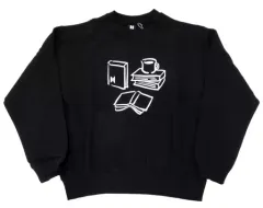 衣類　BTS(防弾少年団) スウェットTシャツ 04 ブラック Lサイズ 「In the SOOP BTS ver.」 衣類 BTS(防弾少年団) Tシャツ 04 ブラック Lサイズ 「In the
