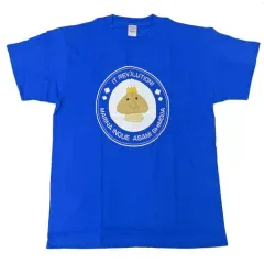 【中古】衣類 井上麻里奈＆下田麻美 IT革命!Tシャツ ブルー Mサイズ  「井上麻里奈・下田麻美のIT革命!ITと科学の祭典2015～番組を聞いてからお越しください～」