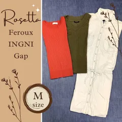 GAP INGNI FEROUX ギャップ イング フェルゥ チュニック タンクトップ カットソー ３点 M まとめ売り