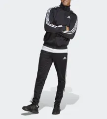 【新品】adidas（アディダス）トラックスーツ スポーツ ウェア メンズ トレーニング ジャケット パンツ 上下セット　ブラック　ECS77-IC6747