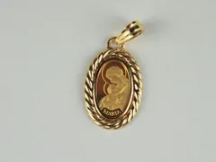 ☆華麗！k24純金入り 天然和田玉 ペンダント 重さ6.0g★新品同様！ ☆華麗！k24純金入り 天然和田玉 ペンダント 重さ6.0g☆新品同様！
