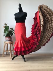 フラメンコ マントンシージョ お花ポンポンフレコ ターコイズ