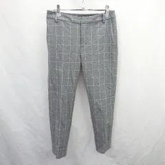 ◇ Θ le.coeur blanc ルクールブラン カジュアルチェック柄スラックスパンツ サイズ36 グレー系 レディース E  【1506300021909】のサムネイル