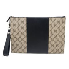 グッチ GUCCI クラッチバッグ 495017 GGスプリーム ブラック