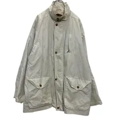 Woolrich ジップアップ ジャケット L ライトベージュ ウールリッチ コットンジャケット 古着卸 アメリカ仕入 a612-5830
