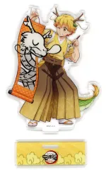 【中古】アクリルスタンド・アクリルパネル 我妻善逸 「鬼滅の刃 鬼滅祭 ～アニメ伍周年記念祭～ 辰年ランダムアクリルスタンド」