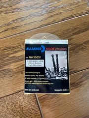 【Alliance Model Works】（NW35031）1/350 WWII USN 40mm Bofors Twin Mounted -ボフォース 40mm 連装機関砲