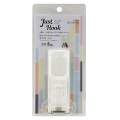 壁美人 P-4ジャストフックセット (ホワイト P-4JS-WH)