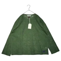 NEEDLES×SASQUATCH fabrix(ニードルズ×サスクワッチファブリックス) 23SS Jah Lion Race ジャ ライオン レース カットソー 23SS-CSS-071 M グリーン 長袖 メッシュ シアー コラボのサムネイル