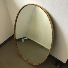中古　Hallan Mirror　大型鏡　イタリアンミラー　アンティーク調