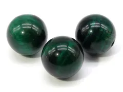 1粒売り AAA グリーンタイガーアイ 14mm パワーストーン バラ売り 天然石 パワーストーン ばら売り ビーズ 穴あき