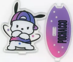 【中古】アクリルスタンド・アクリルパネル 12.ポチャッコ アクリルスタンド パープル 「サンリオ当りくじ ポチャッコ当りくじ」