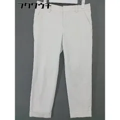 ◇ UNITED ARROWS ユナイテッドアローズ クロップド パンツ サイズ36 ホワイト レディース  【中古】 【1202110000881】