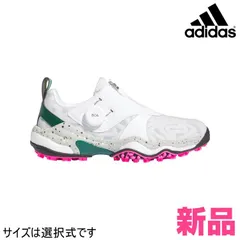 新品【メーカー正規仕入品】【51フットウェアホワイト/グリーン】adidas アディダス ゴルフシューズ NKZ95 ウィメンズ コードカオス 25 ボア BOA [EE相当 ダイヤル式 スパイクレス] （レディース）