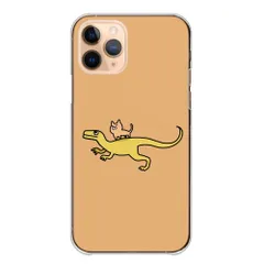 iPhone12 mini  ケース カバー アイフォン12 ミニ スマホケース ハードケース 韓国 恐竜 猫 ネコ モンスター かわいい おもしろい キャラクター 透明ケース くすみカラー カラー05