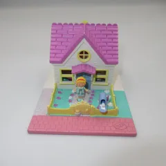 ポーリーポケット　おままごと　ドールハウス 90's☆Polly Pocket☆ポーリーポケット☆お家☆コンパクト