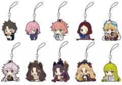 [중고] 잡화 전 10종 세트 [Fate/Grand Order - 절대 마수 전선 바빌로니아- 러버 스트랩 컬렉션 ViVimus]
