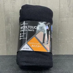 新品 GUNZE BODYWILD ウールタッチ ストレッチパンツ グンゼ Lサイズ BDU10T 2WAY 裏起毛 ブラック メンズ ズボン /92267在★9のサムネイル