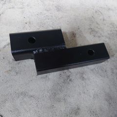 ソレックス製40mm角ヒッチメンバー用50mm2インチ角に 傾斜付変換