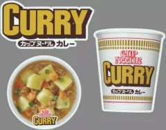 【中古】シール・ステッカー カレーヌードル ステッカーセット 「日清カップヌードル」