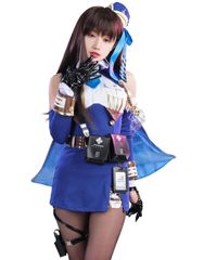 [Miccostumes] Sサイズ レディース 大人 少女 ゲーム アニメ 指揮官風 制服 コスプレ コスチューム コス ワンピース 衣装セット かわいい かっこいい 萌え 仮装 変身 変装