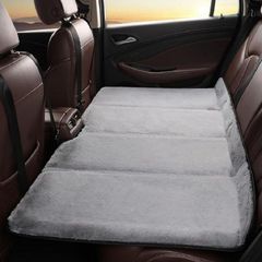 AORTD 車中泊マット 車中泊グッズ 後部座席 マット クッション シート 車中泊キット キャンプマットレス 収納便利 折りたたみ式 滑り止め付 快適空間 ふわっと手触り 抗菌 防臭 オールシーズン快適に使用 緊急 軽自動車 SUV MPV 対応 無地