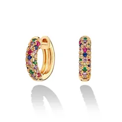 【人気商品】両耳用 人気 14k サージカルステンレス つけっぱなし 金属アレルギー対応 アレルギーフリー フープピアス リングピアス レディース ピアス Fettero