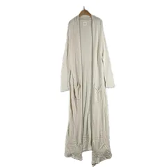 todayful todayful カーディガン コットン ホワイト レディース F【古着】【中古】【送料無料】